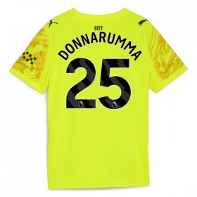 Manchester City Gianluigi Donnarumma 25 Doelman Shirt gele 2025-26